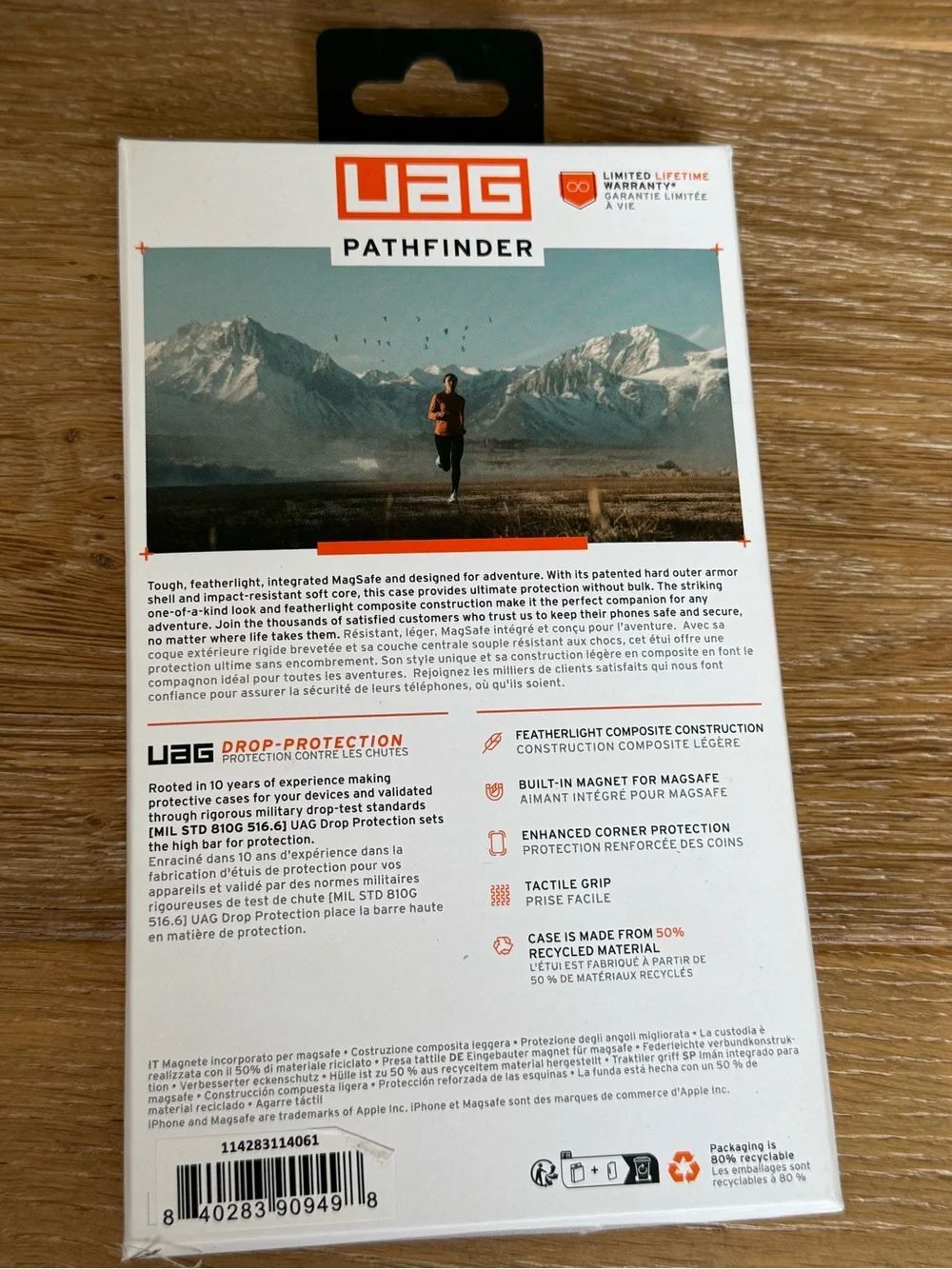 New URBAN ARMOR GEAR UAG iPhone 15 Pro Case Pathfinder grey black camo Unique